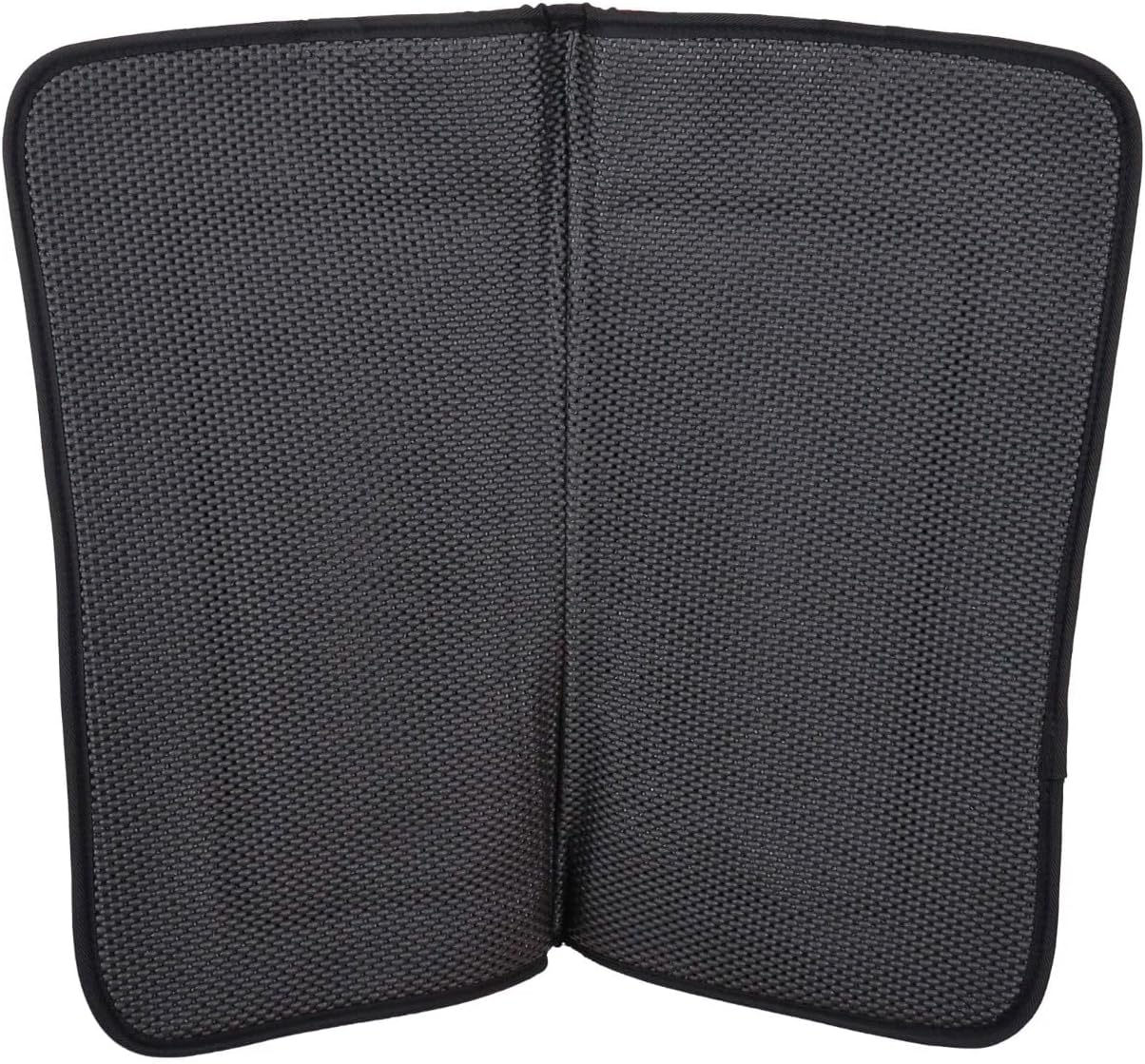 Square Contour Trail Pad with Breathable Non-Slip Tacky Too Bottom - Durable Shock-Absorbing Stain & UV Resistant