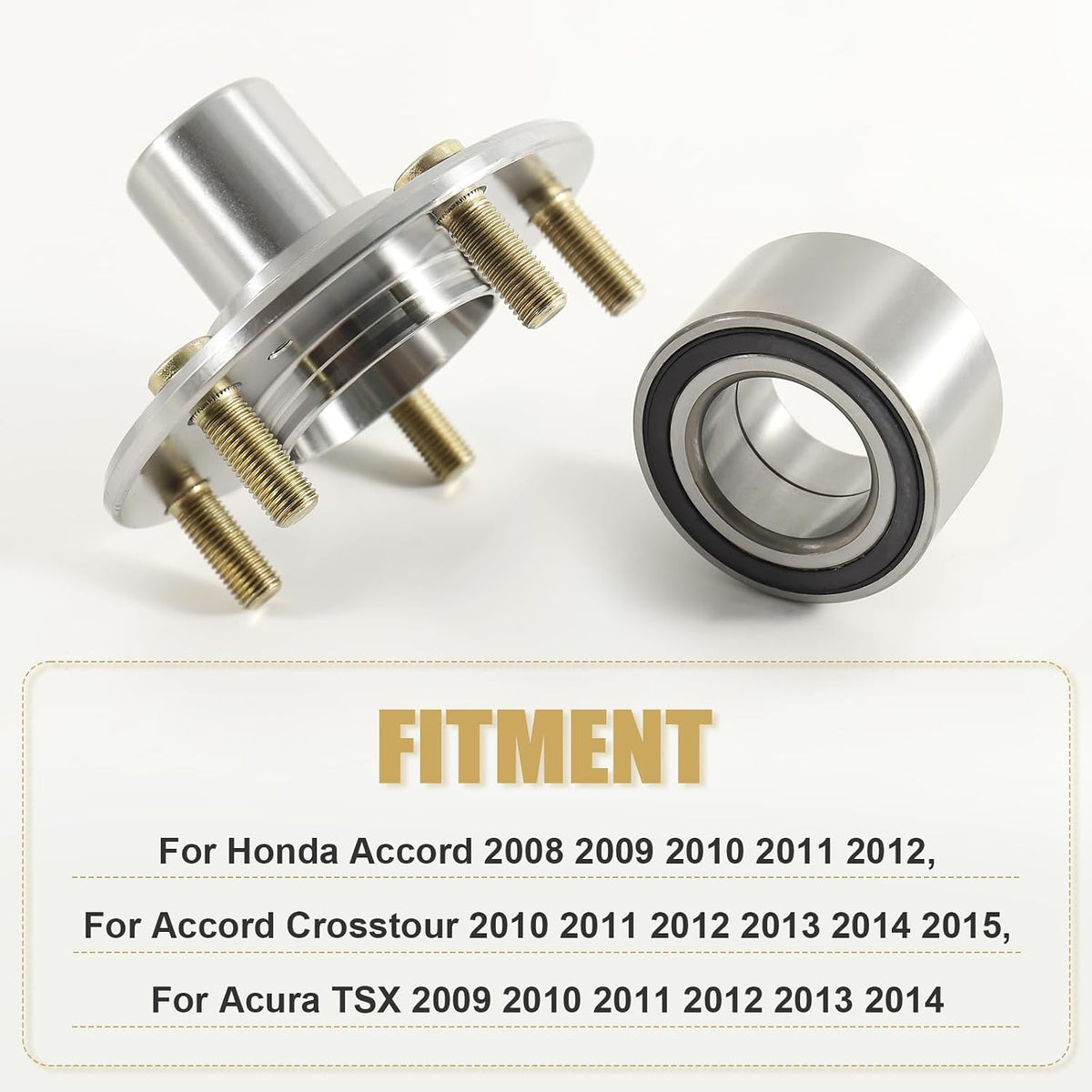 Front Wheel Bearing Hub for Accord 2008-2012 Crosstour 2010-2015
