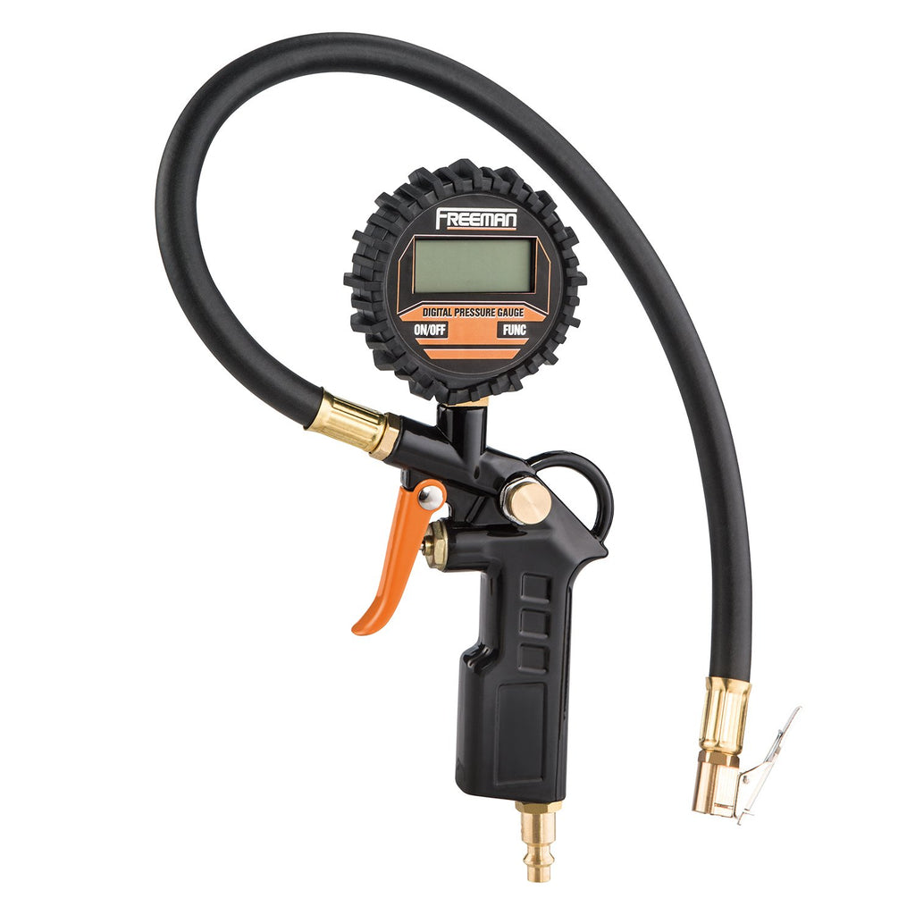 Freeman Digital Tire Inflator with LCD Pressure Gauge | FATDTI