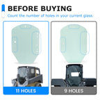 ECOTRIC Door Glass Compatible with John Deere D & E Series