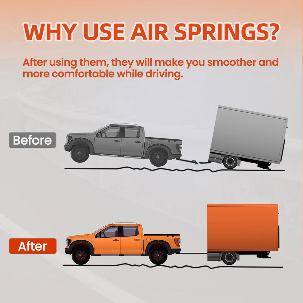 Air Spring Bag Suspension Kit for Chevy GMC Trucks 7X003