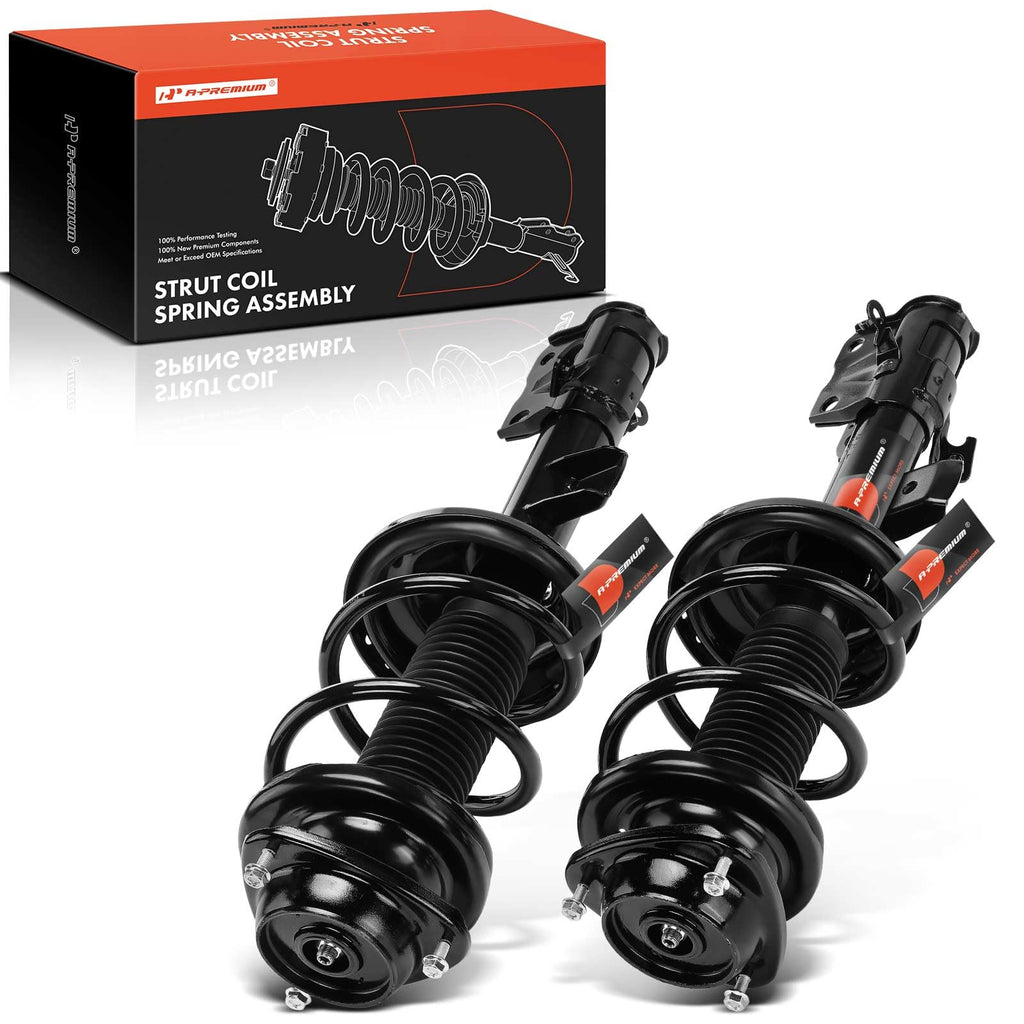A-Premium Front Struts with Coil Spring Compatible with Subaru