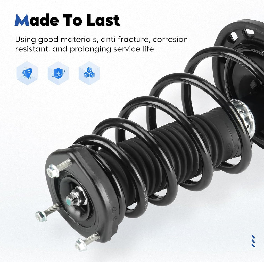 Rear Struts Assembly Fit for 2007-2011 Toyota Camry 2.4L 3.5L (Exc. SE)