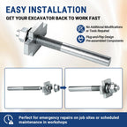 Excavator Track Tensioner for 1-Ton Mini Excavators