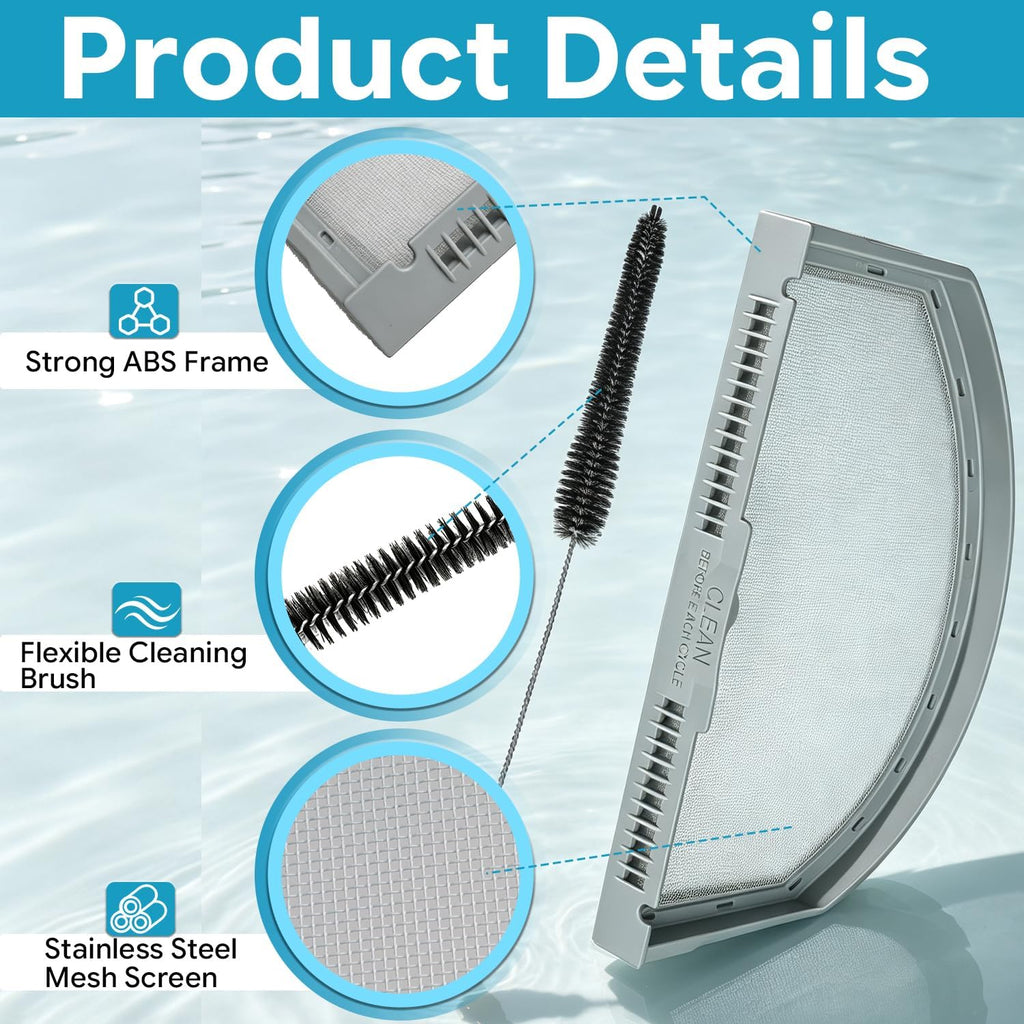 Dryer Lint Filter Screen Compatible with GE GTD72EBSN0WS