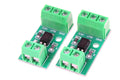 NOYITO 1-Channel PC817 Optocoupler Isolation Module Optoelectronic Isolator Signal Isolation and Anti-Interference 3-5V 12V 24V (Pack of 2) (24V)