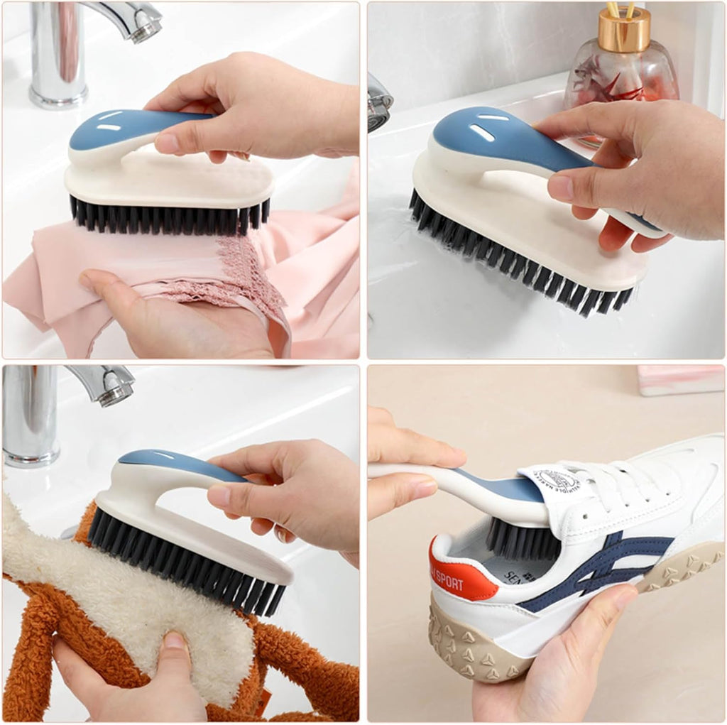 Soft Bristle Scrub Cleaning Brush Stain Remover Brush Fabric Cleaning Brush Laundry Brush Small Scrub Brush Cleaner
