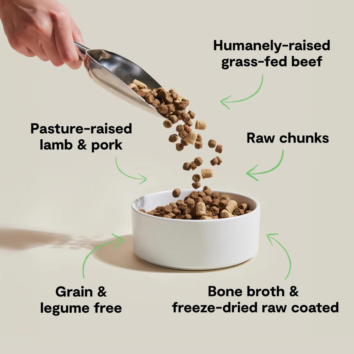 RawMix Grain-Free Dog Food, Beef, Pork & Lamb, Front Range 3.5lb