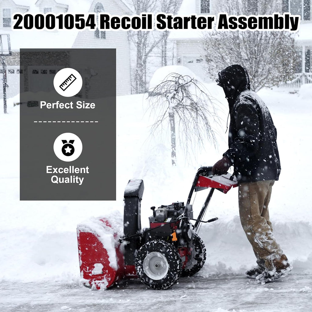 Plastic Recoil Pull Cord Starter Assembly Replacement for Ariens AX254
