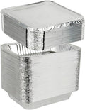 Jetfoil Aluminum Foil Pan with Lids | Half Size Deep Container Steam Table Pans Cooking Accessory | Excellent for