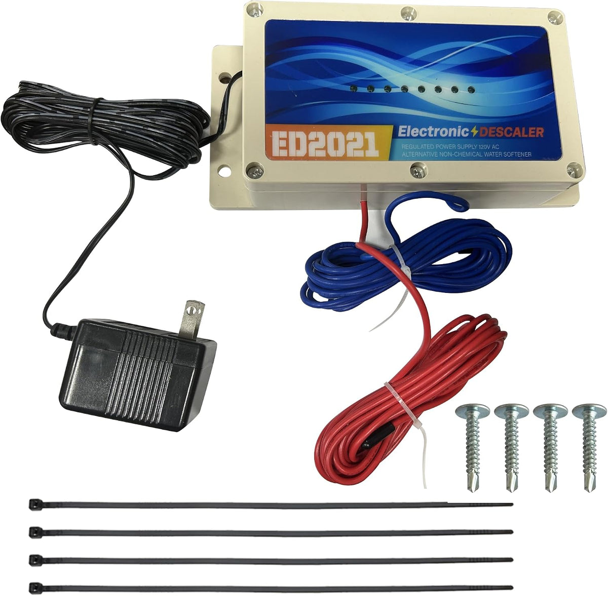 Electronic Water Descaler System Whole House Water Descaler Alternative Electronic Salt Free Hard Water Conditioner