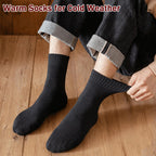 Wool Socks Mens Thick Warm Thermal Winter Boot Socks 5 Pairs