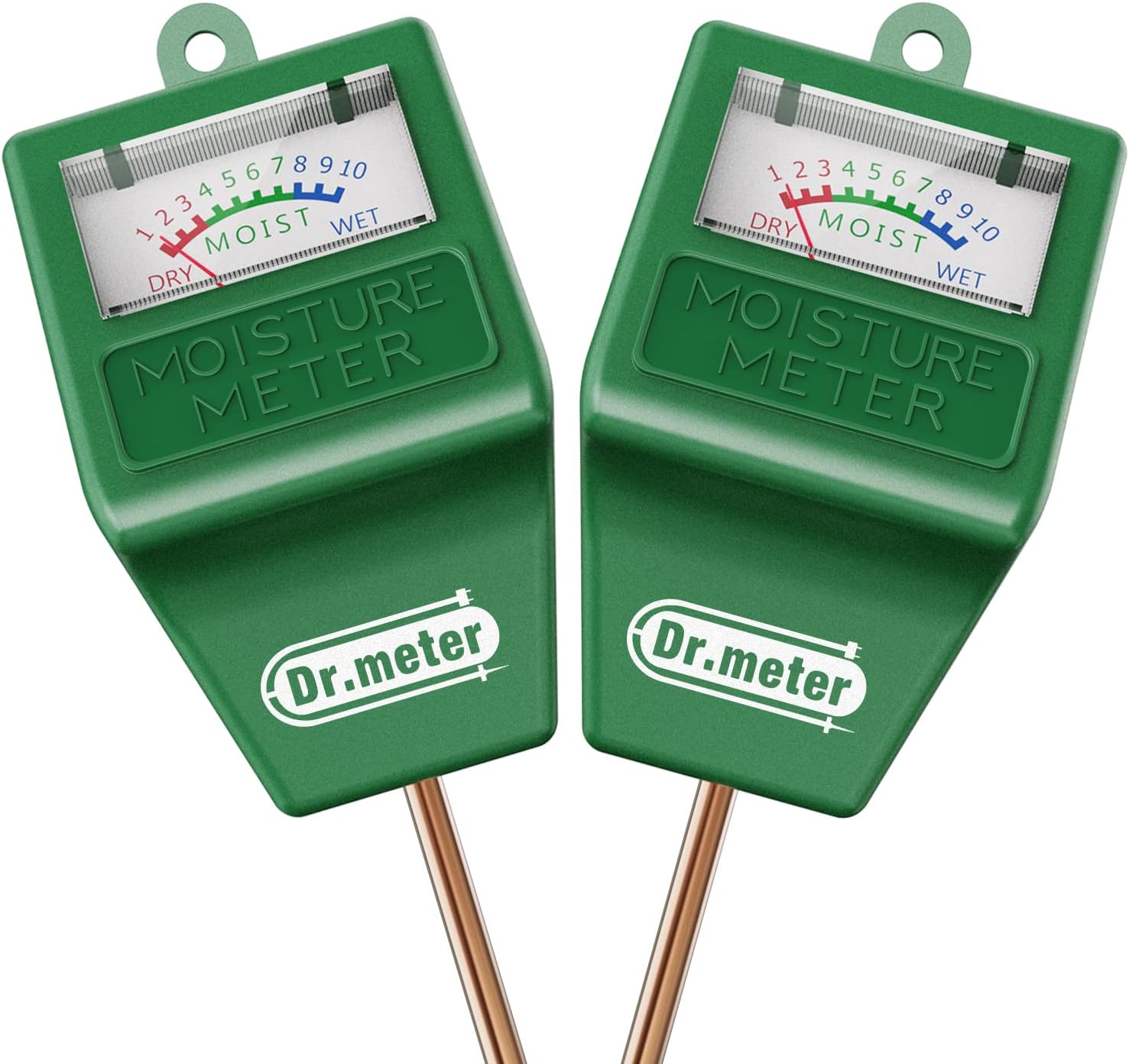 2 Packs Soil Moisture Meter Tester for Plants Indoor & Outdoor Use | Soil Tester Hygrometer Sensor for Houseplants