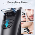Electric Razor for Men, 9000 RPM Smooth Rotary Shaver