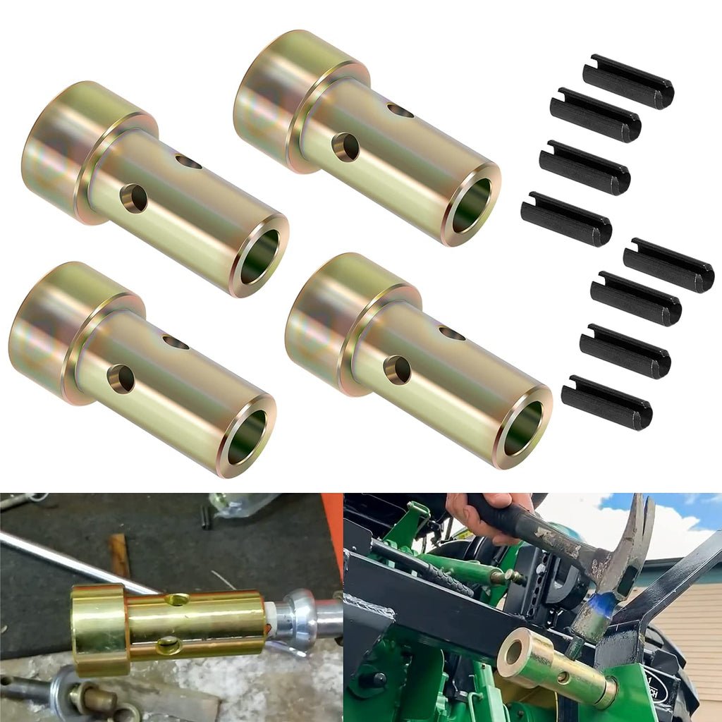 2 Pairs Cat 2 Quick Hitch Bushing Kit for Category II 3 Point Tractor