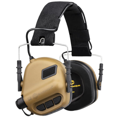 Electronic Shooting Earmuffs Ear Muffs Safety Tactical Sound Amplification Noise Canceling Hearing Protection 22 NRR