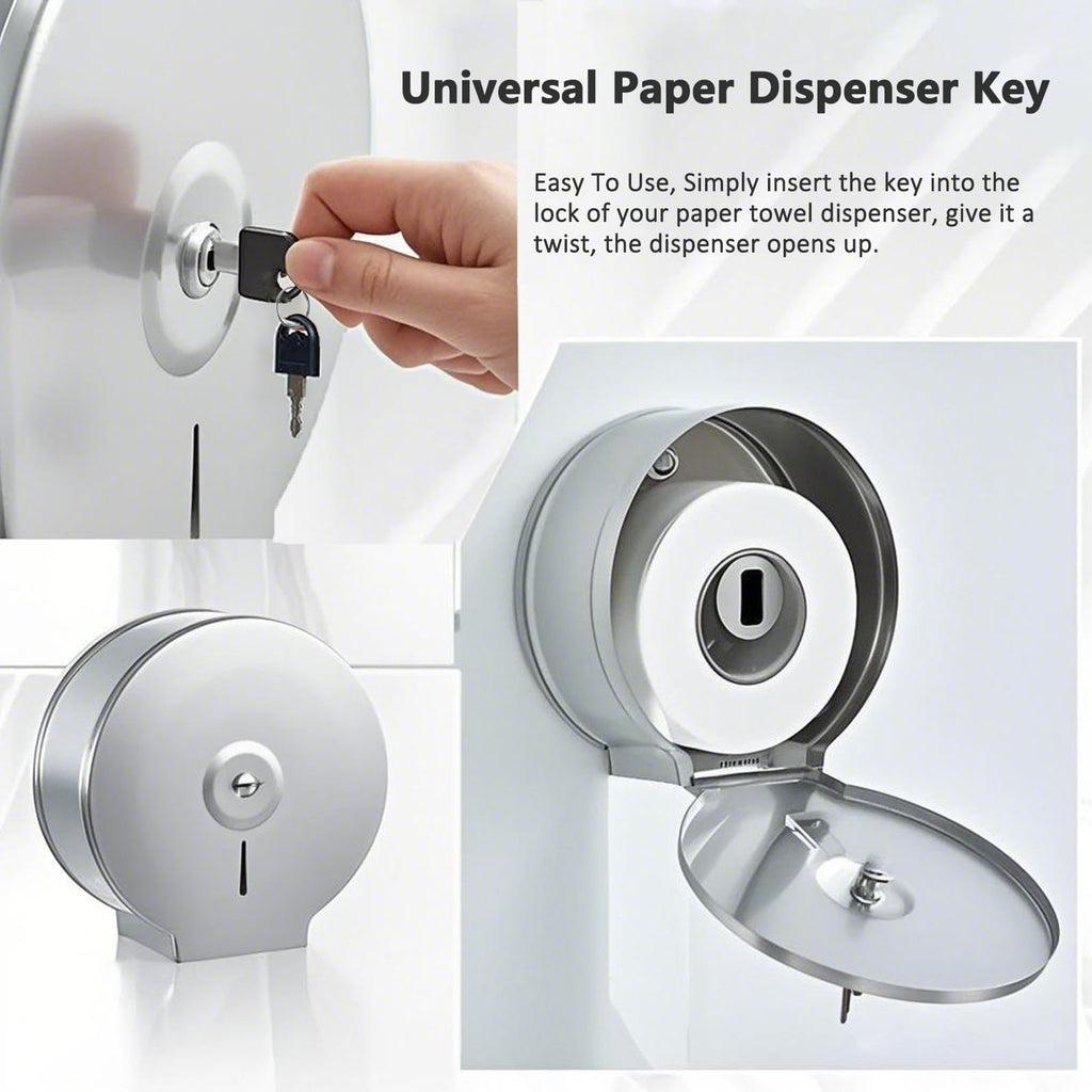 600 Wall Mounted Commercial Paper Towel Dispenser Key,Pack 5
