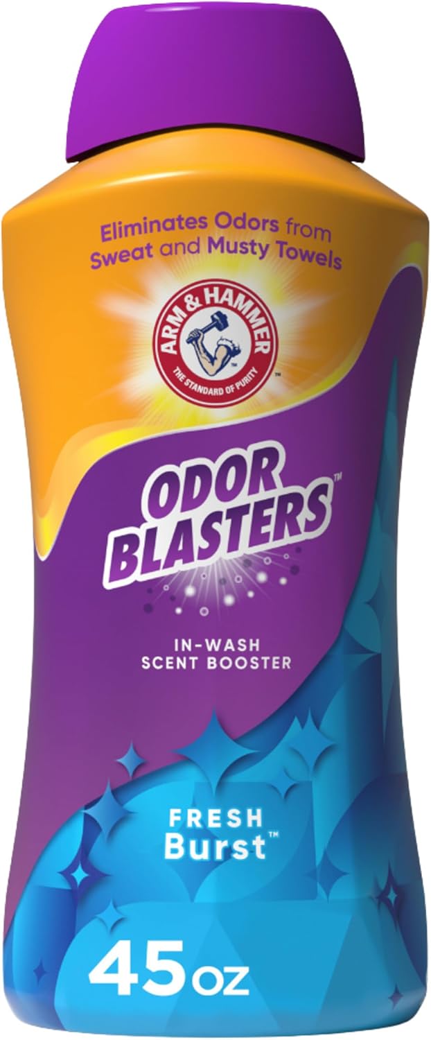 Odor Blasters Laundry Scent Booster, Fresh Burst Scent 45 oz