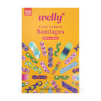 Bravery Badge Value Pack | Adhesive Flexible Fabric Bandages | Assorted Shapes and Patterns for Minor Cuts, Scrapes