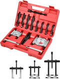 14Pcs Bearing Separator Puller Set, Bearings Splitters Puller Tool