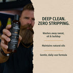 Water Based Beard Wash, Executive Scent, 8 fl oz