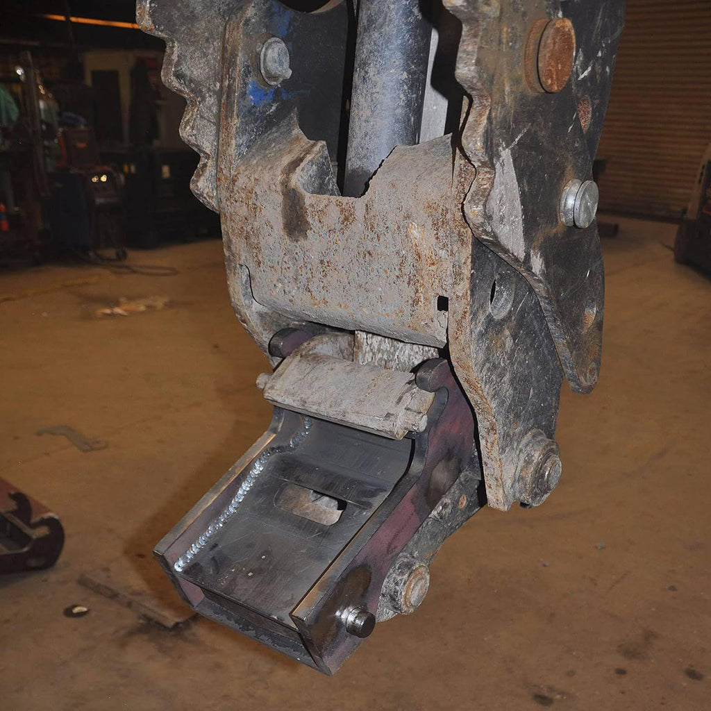 X Change Coupler Bracket, Quick Attach Excavator Bucket Mount Attachment for Bobcat E Series E26 E32 E35 E42 E45 E50 E60, Easy Installation, Alloy Steel Construction, Long Lasting