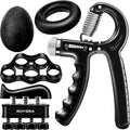 Grip Strength Trainer (5 Pack), Complete Hand Strengthening Devices