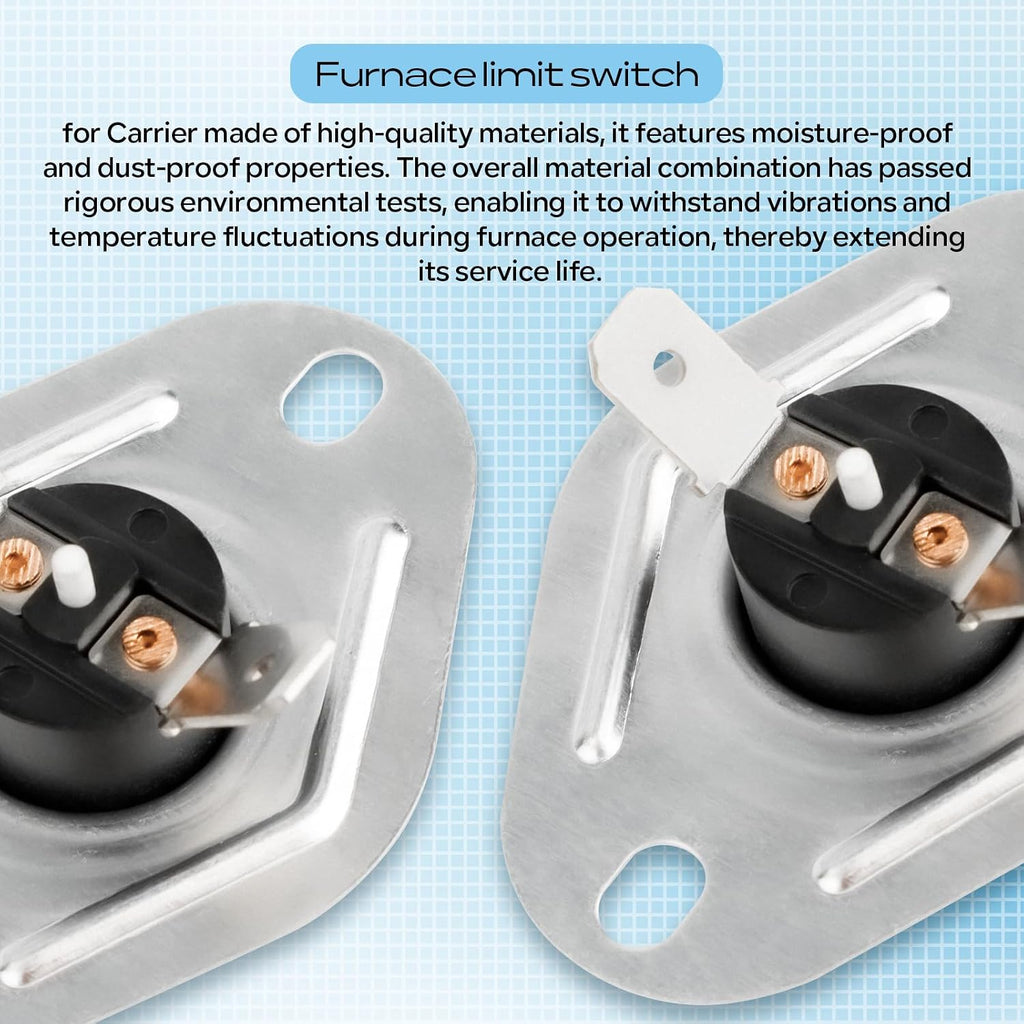 HH18HA452 Roll Out Switch Fits for Carrier Bryant Gas Furnace