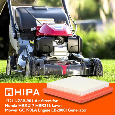 3 Pack 17211-Z8B-901 Air Filter for Honda GCV160 GCV190, HRX/HRS/HRR Mowers