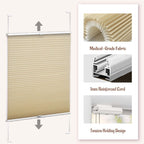 Top Down Bottom Up Cellular Skylight Shades for Ceiling & Door & Window