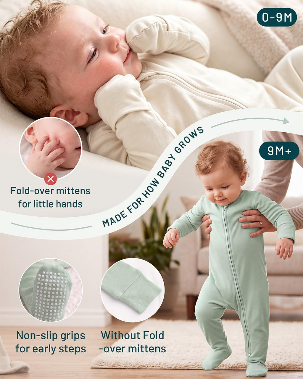 Viscose Bamboo Baby Pajamas Newborn Sleepers For Boy Girl Clothes