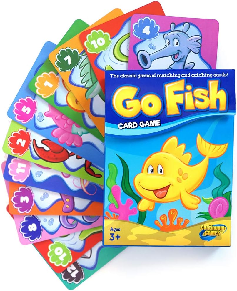 Go Fish Classic Card Game Fun for Children Age 3 and Up