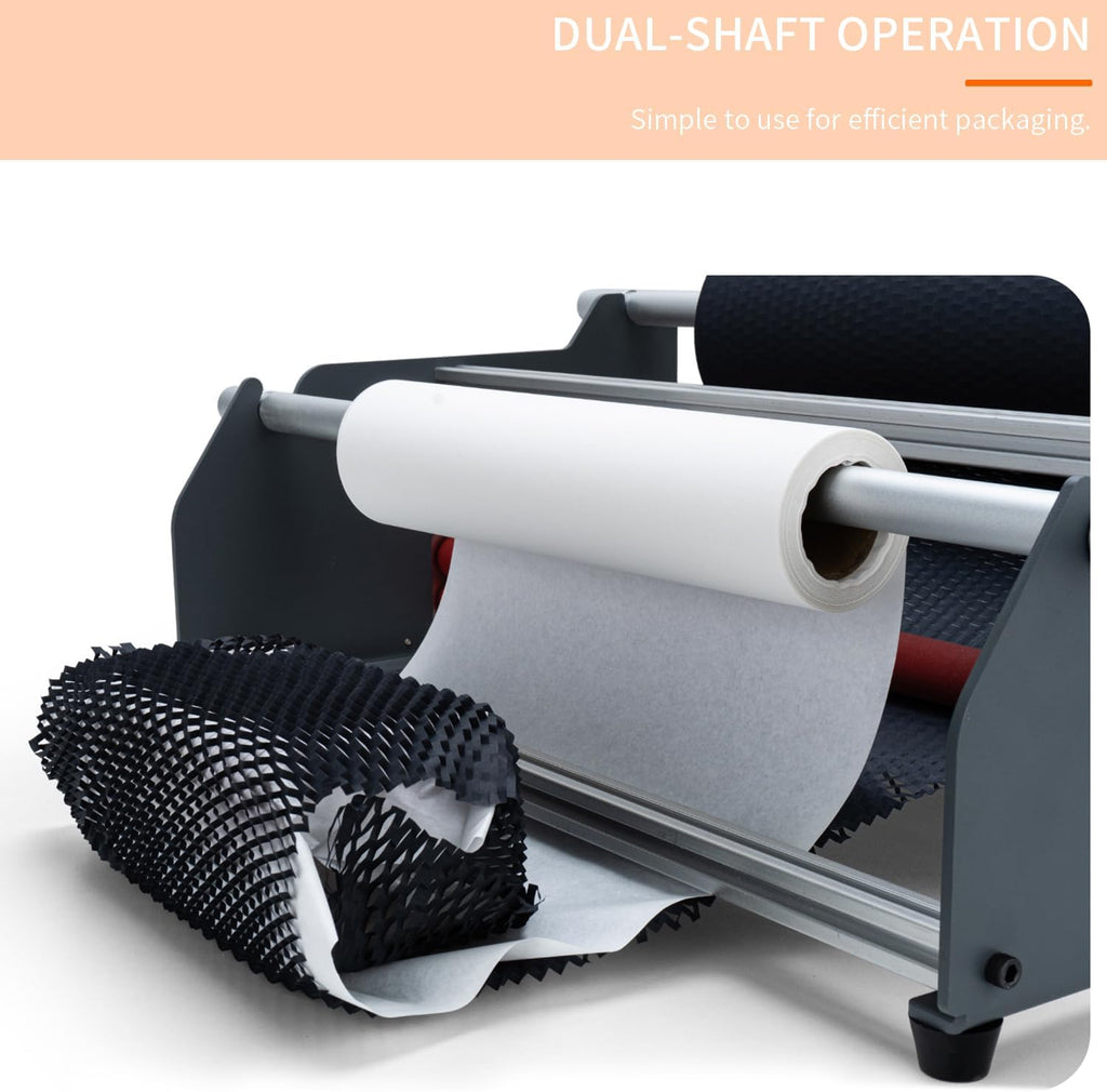 Manual Honeycomb Paper Stretching Machine, Roll Dispenser for Cardboard Packaging, Buffer Material,Honeycomb Packing