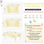 Gold Sequin Tablecloth 60x102 Inch Sparkly Gold Wedding Tablecloth Drapes
