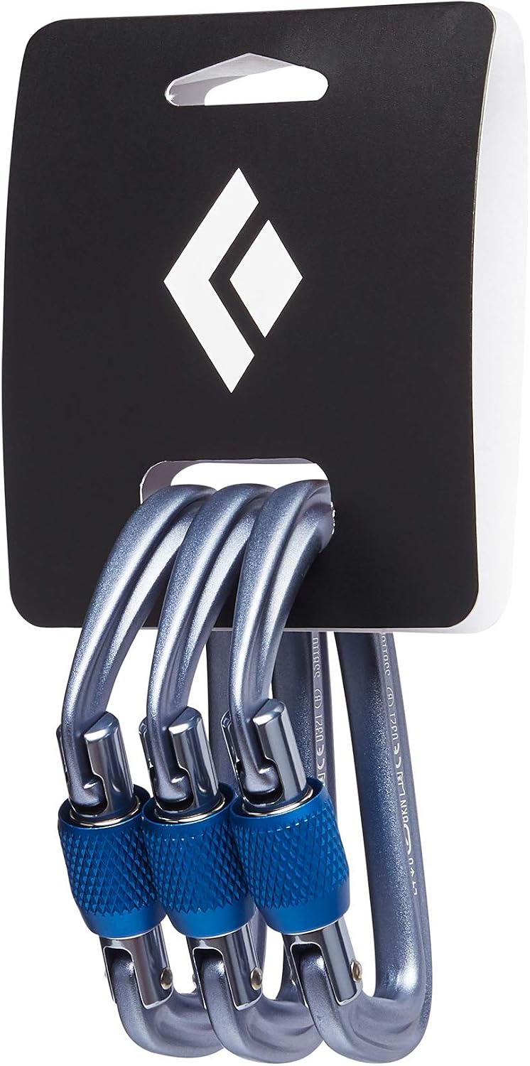 Hotforge Lightweight Aluminum Lockin Screwgate Carabiner