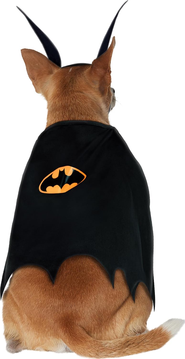 DC Comics Superheroes: Batman Pet Costume for Dogs or Cats, XL