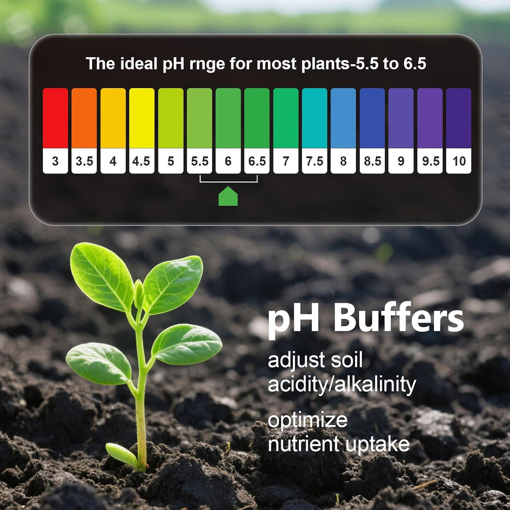 pH Down for Plants, Hydroponic, Soil Gardens & Aquariums | Concentrated Liquid pH Adjuster, Makes Balanced Nutrient