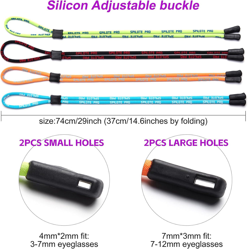 Eyeglasses String Holder Strap Chain Necklace Rope-Sports Sunglasses Strap Cord Lanyard-Adjustable Eyewear Retainer