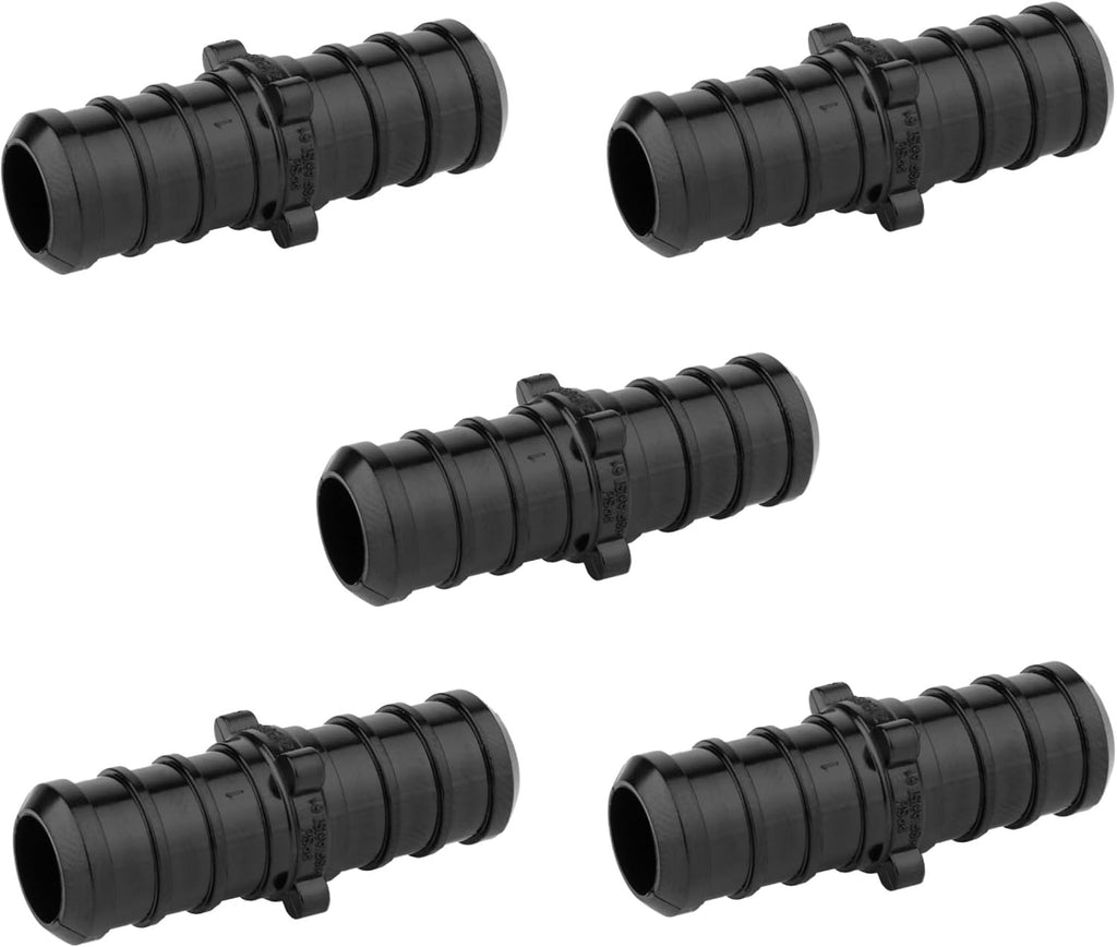 5Pcs EFIELD Poly PPSU Crimp Pex Fitting 1" Coupling(PPSU1807070-5)