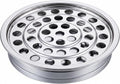 Stainless Steel Communion Tray for Church, 40Cup Silver Communion Wine Tray