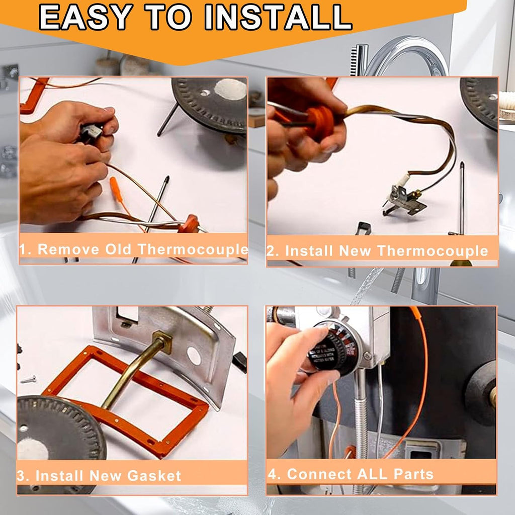 Upgraded SP20075 SP20305A Pilot and Igniter Assembly Kit for Water Heater