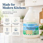 Botanicals Dishwasher Detergent, 128oz/4pk, FragranceFree