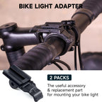 Bike Light Mount Adapter (2 Pack)