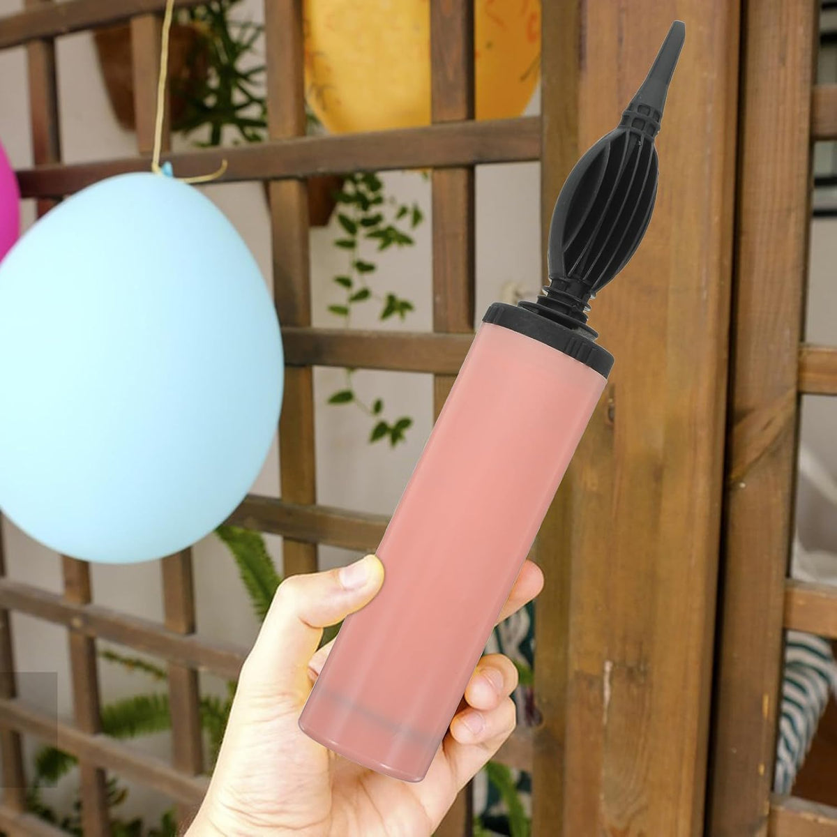 Portable Air Column Bag Manual Inflator Pump, Two-Way Hand Push Design