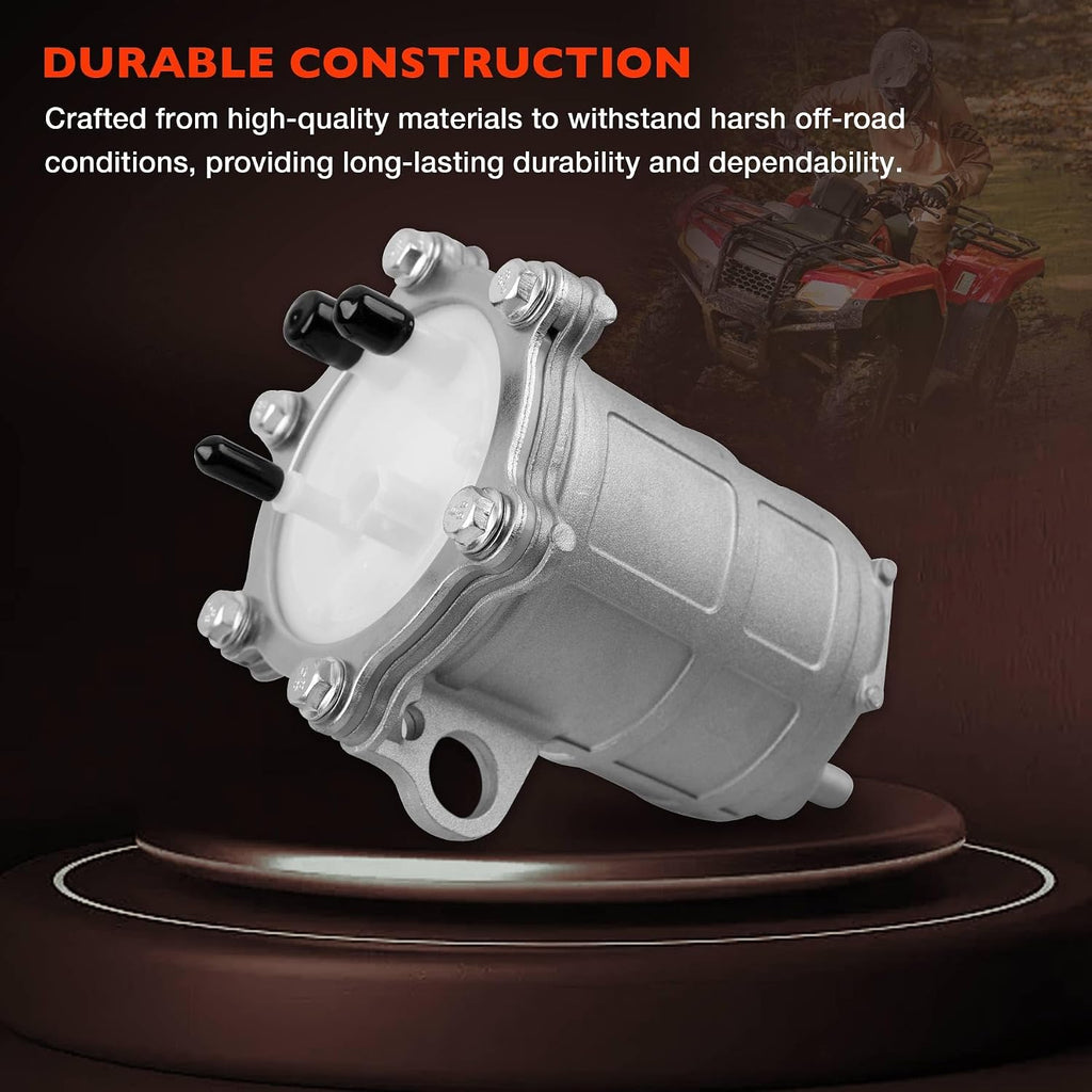 Fuel Pump Compatible with Honda ATV Models (2007-2014 Rancher 420 TRX420, 2012-2013 Foreman 500 TRX500, 2008-2009 TRX700XX) - Replace# 16700-HP5-602