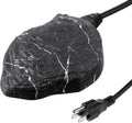 Bird Bath Deicer Heated Rock, 80W, Aluminum Base, 1 Pack, Black