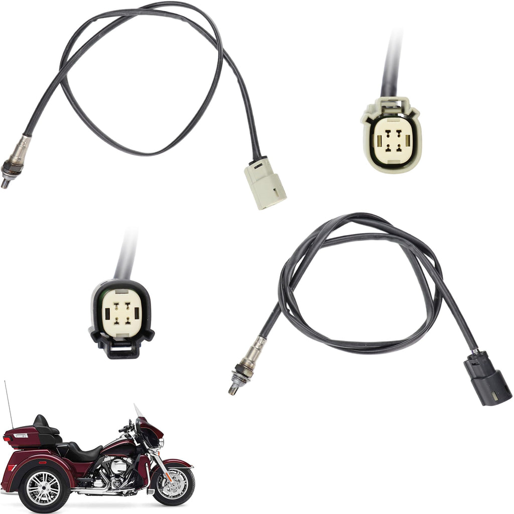 2 Pcs O2 Oxygen Sensor Compatible with Harley-DavidsonI Road King