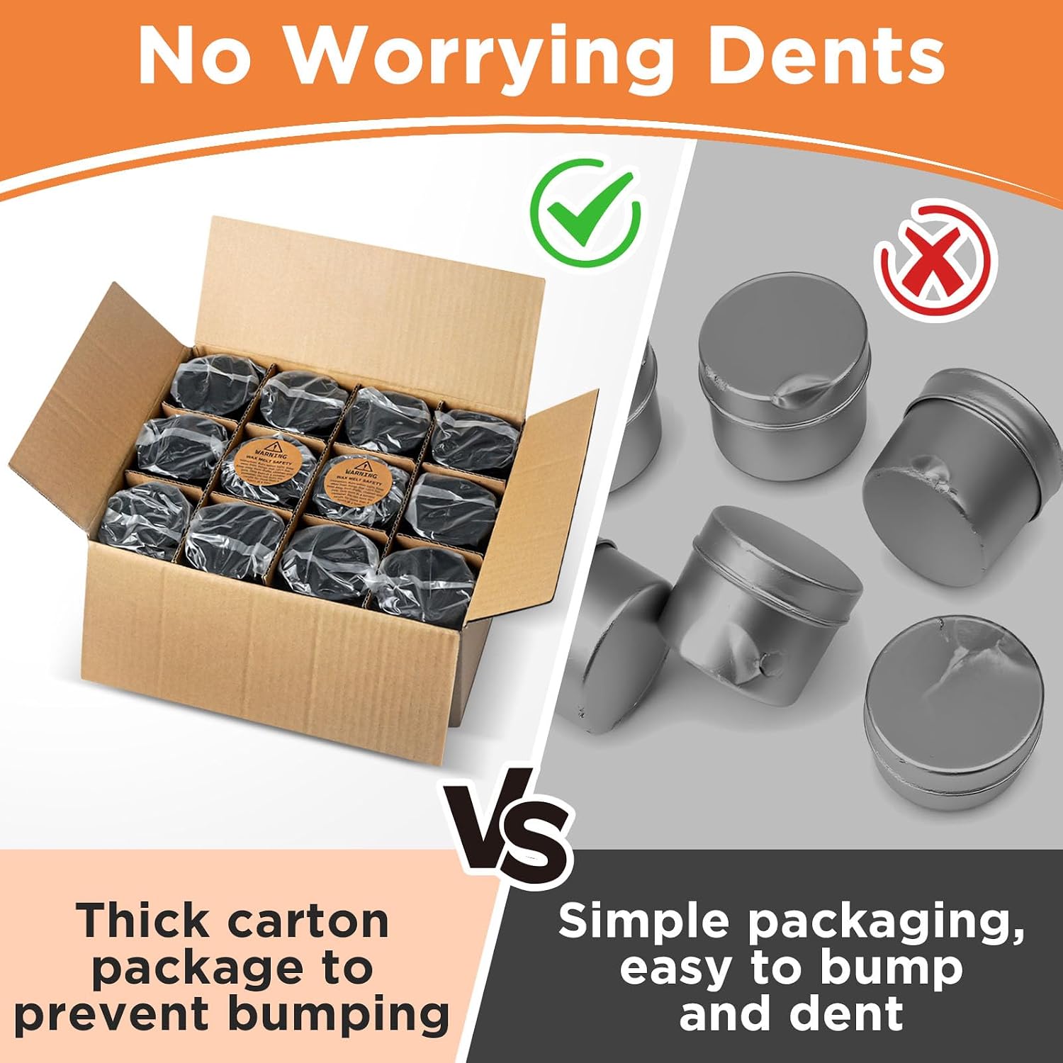 4oz Candle Tins with Lids, 24 Set DIY Candle Making Kit Includes Bulk Tins, Wood Wicks, Stickers, Wick Holders &