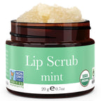 USDA Organic Lip Scrub Mint - USA Made with Natural Ingredients