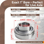 UC205-16 Spherical Insert Bearing, 1" Bore